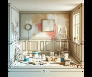 Ile kosztuje malowanie pokoju 12m2